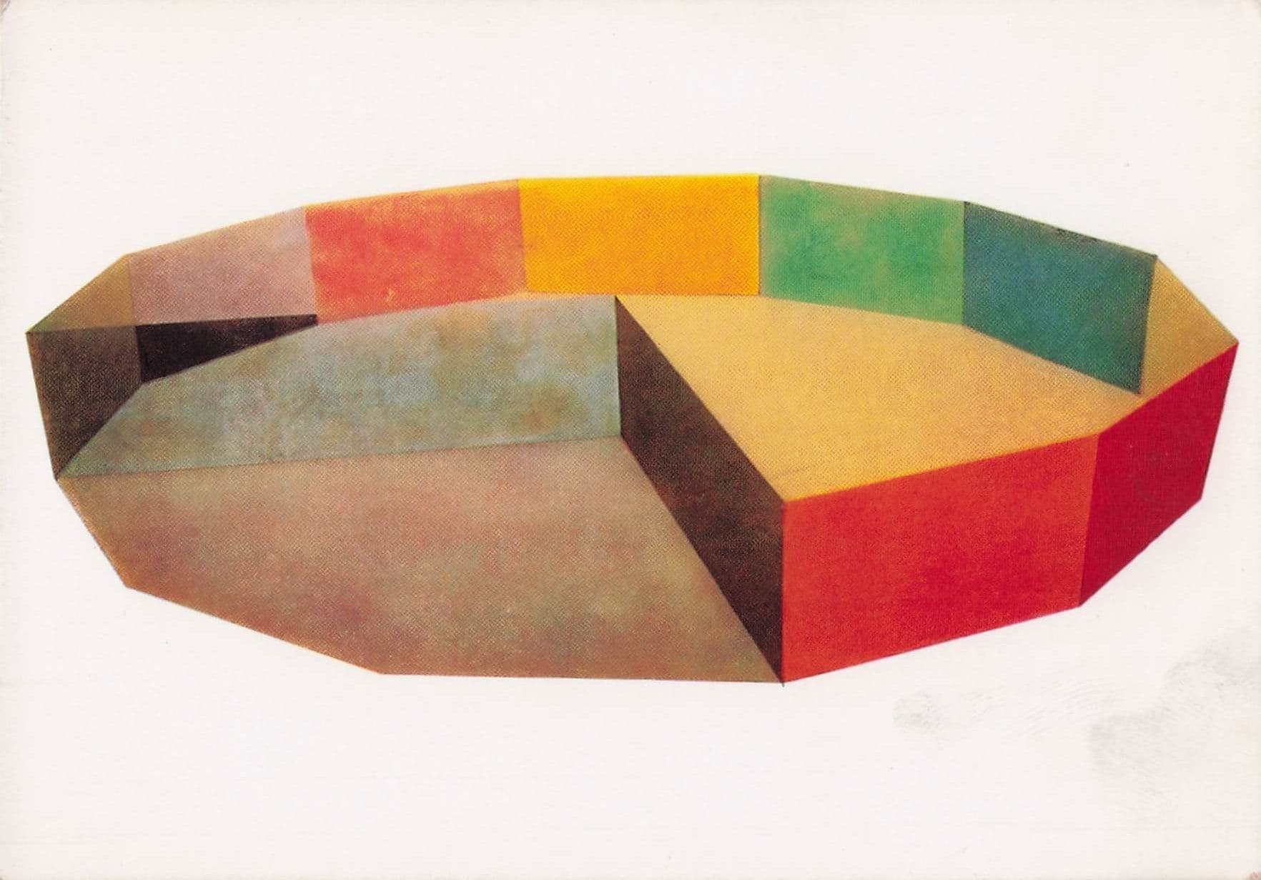 Ron Davis Vector Tate Gallery Painting Postcard