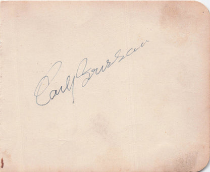 Ronald Frankau Hitchcock Film Actor Double Hand Signed Autograph Page
