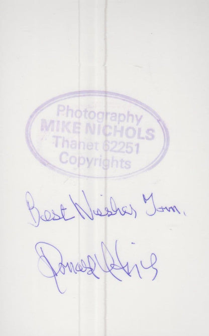 Ronald Lewis Hand Signed Photo