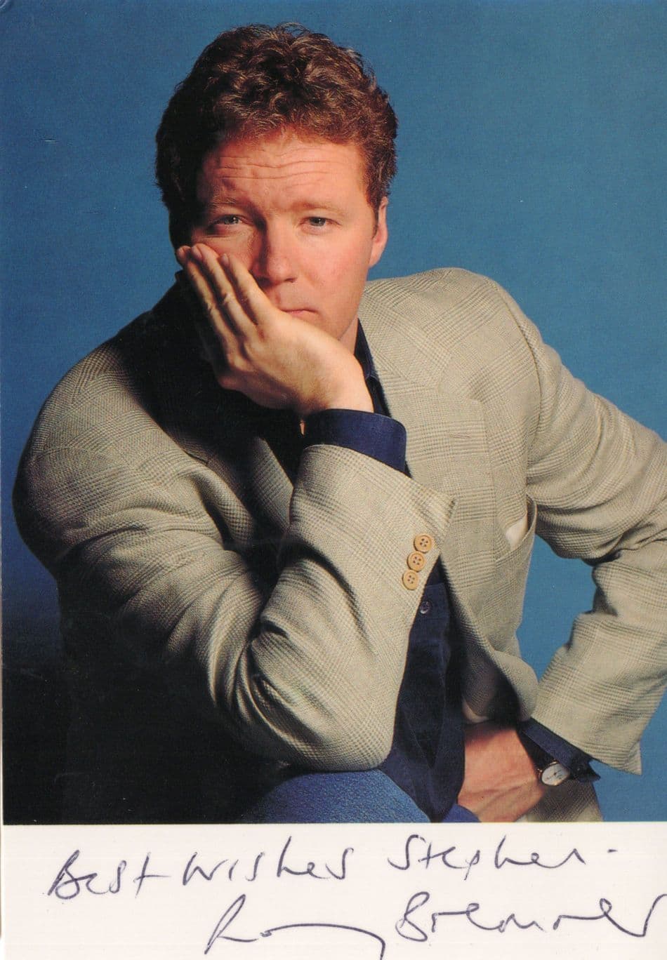 Rory Bremner TV Comedy Impressionist Hand Signed Photo