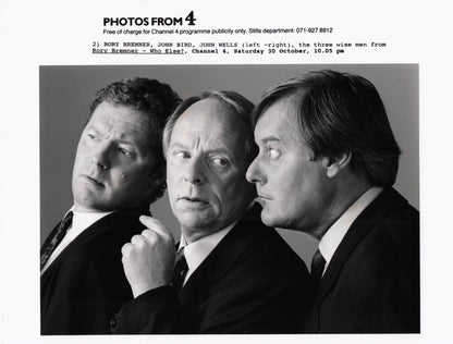 Rory Bremner Who Else John Bird Wells Channel 4 TV Show Press Photo