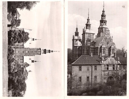 Rosenburg Slot Castle Copenhagen SIX 6x Real Photo Postcard s
