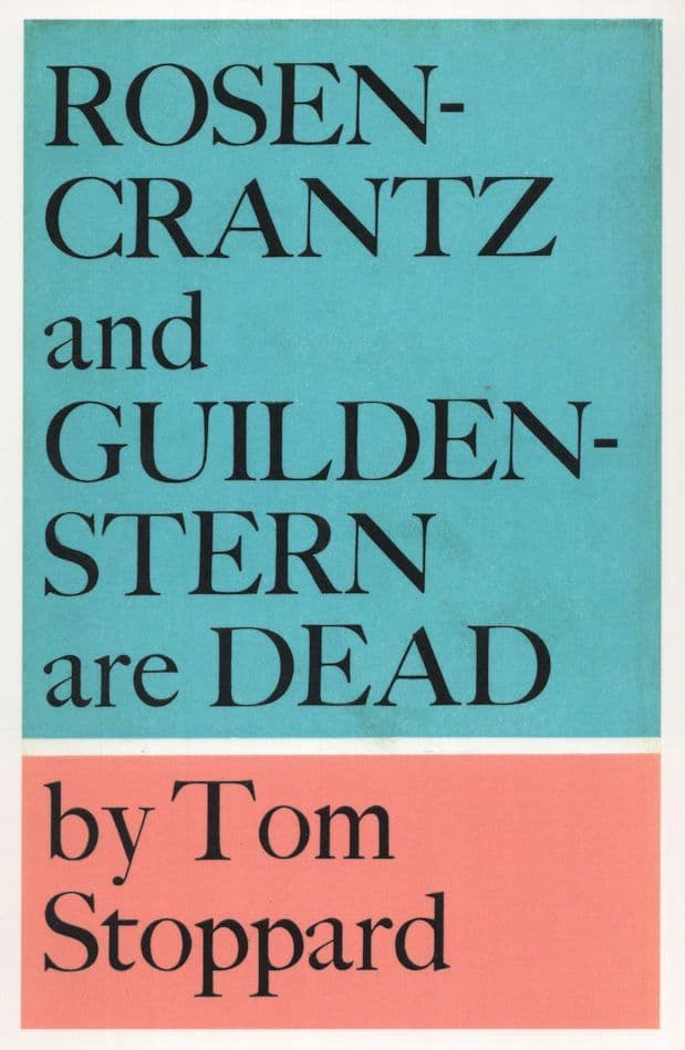 Rosencratz & Guildenstern Are Dead Tom Stoppard Book Postcard