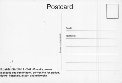 Rosida Garden Hotel Southampton Hampshire Postcard