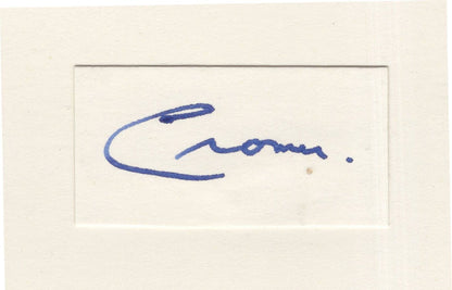 Rowland Baring 3rd Lord Of Cromer Bank Hand Signed Letter + Card