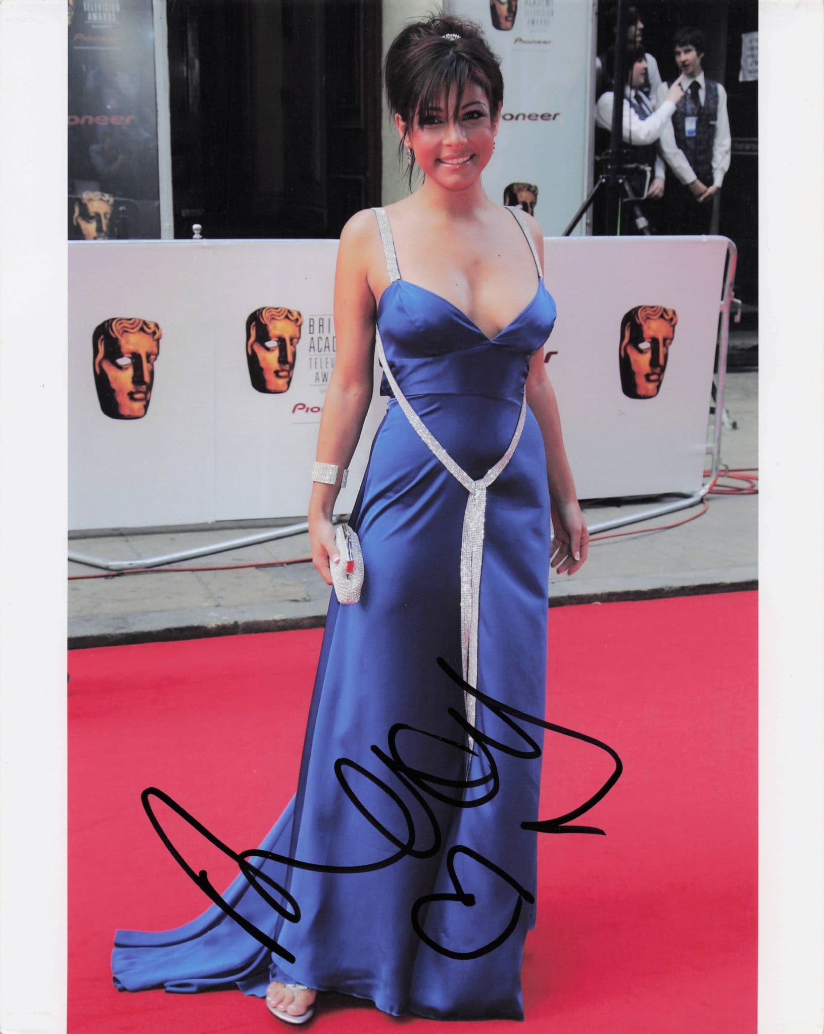 Roxanne Pallett Emmerdale 2007 BAFTA Awards 10x8 Hand Signed Photo