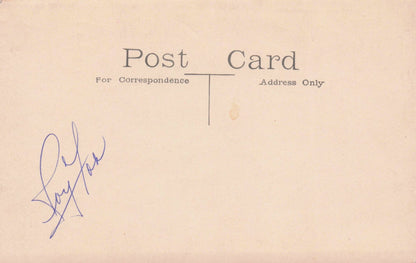 Roy Fox Salvation Army Band Leader Hand Signed Old Postcard