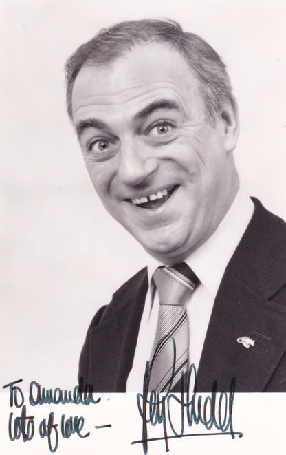 Roy Hudd in Cinderella at Nottingham 1985 TWO Hand Signed Photo Ephemera