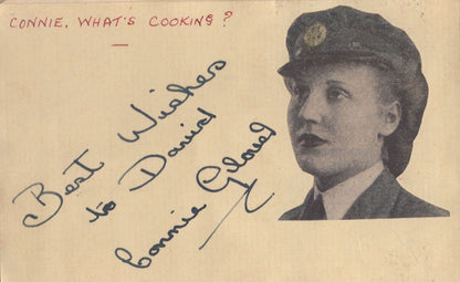 Roy Rich One Of First BBC Radio DJs Antique Hand Signed Autograph