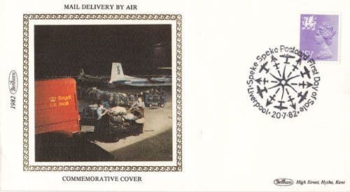 Royal Mail Delivery By Air Benham Stamp First Day Cover