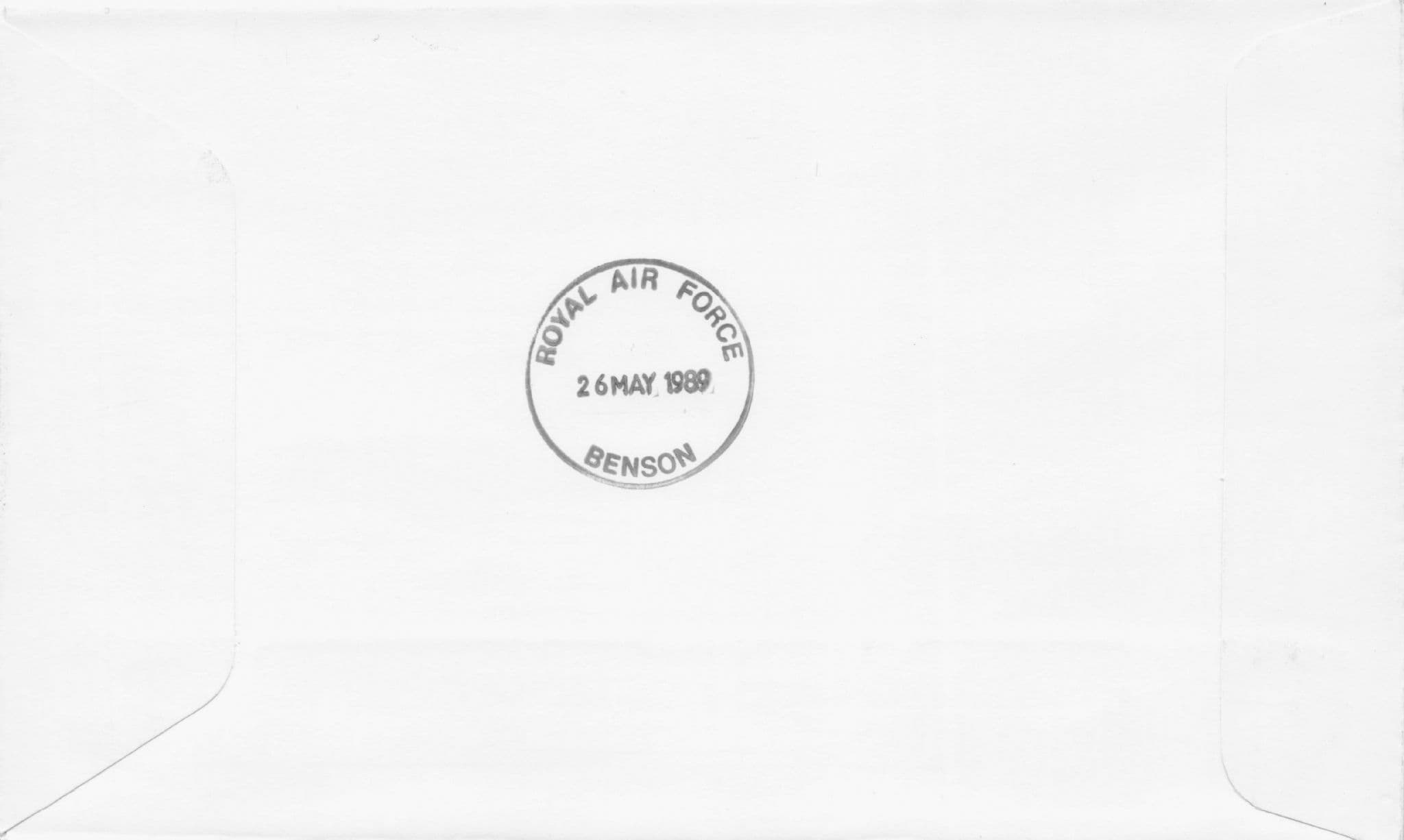 Royal Visit To Jersey Queen Elizabeth Rare 1989 Plane Flight Flown FDC