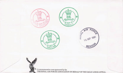 Royal Visit To Papua New Guinea Duke Of York Rare 1991 Plane Flight Flown FDC