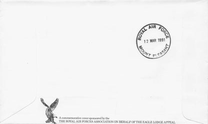 Royal Visit To The Falkland Islands Duke Of Edinburgh 1991 Plane Flight Flown FDC