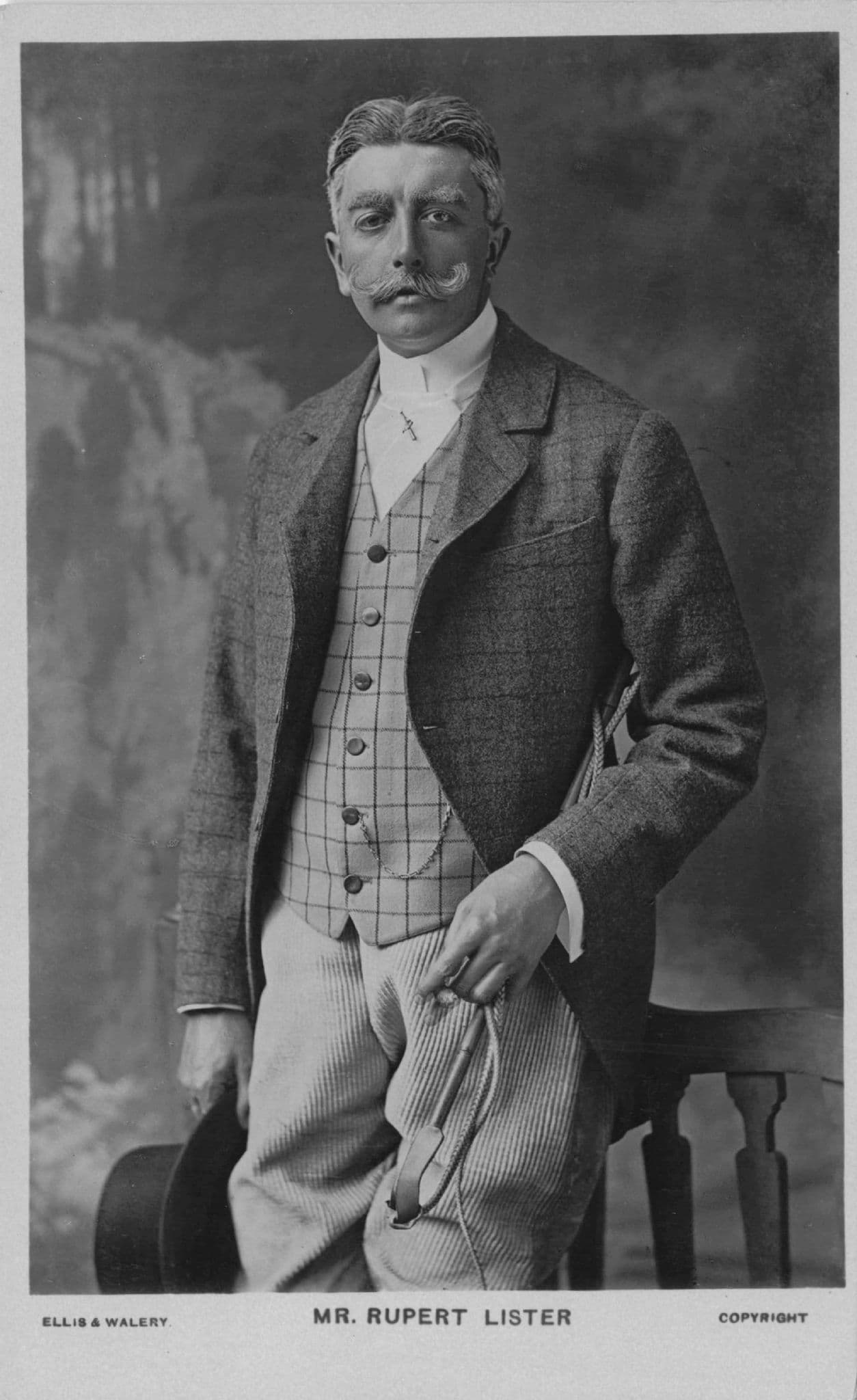 Rupert Lister Splinters In The Navy Film Edwardian Actor RARE Postcard