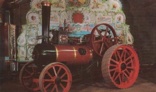 Ruston Traction Engine Laurel Farm Thursford 1970s Norfolk Steam Wagon Postcard