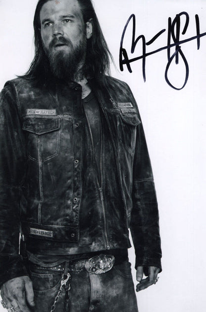 Ryan Hurst Sons Of Anarchy GIANT 12x8 Hand Signed Photo & MORE