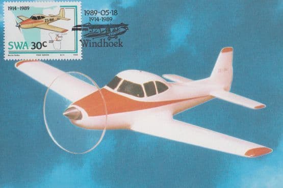 Ryan Navion Plane Aeronautica 75th Anniversary Dutch First Day Cover Postcard
