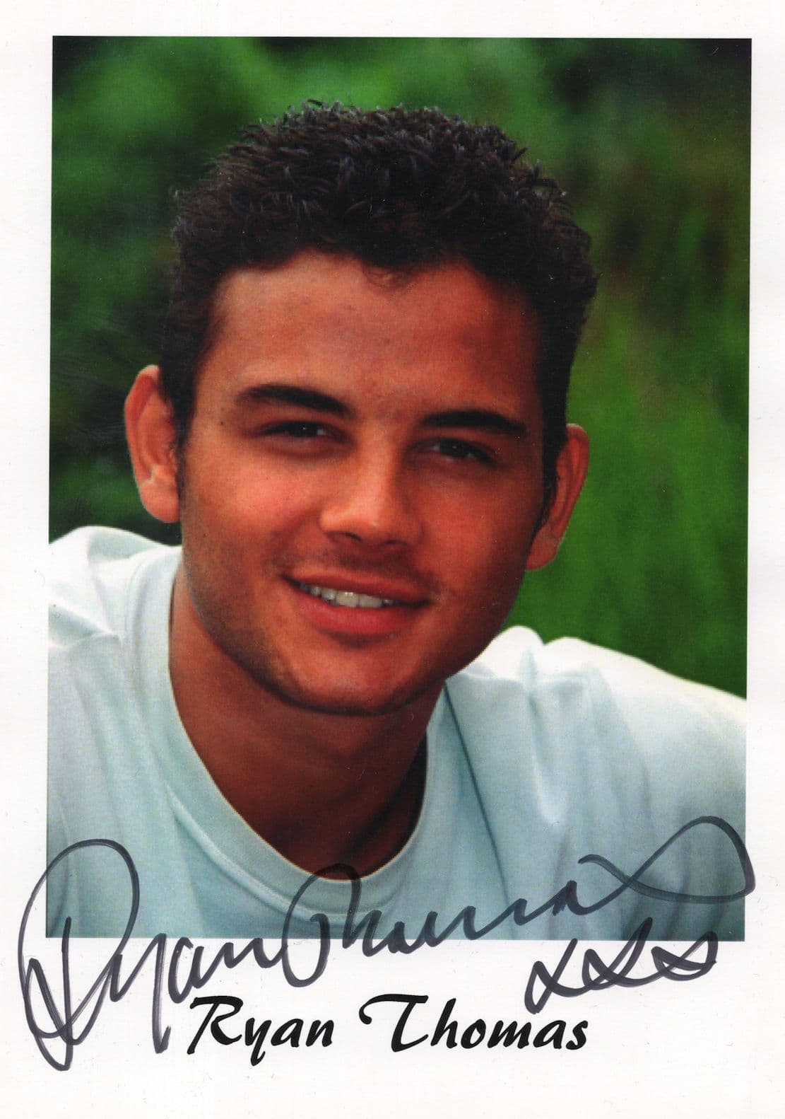 Ryan Thomas Coronation Street Large 8x6 Hand Signed Photo