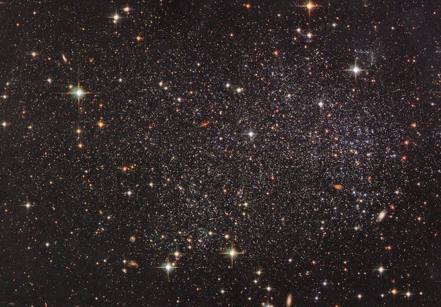 Sagittarius Dwarf Blue Star Constellation SAGDIG Astronomy Postcard