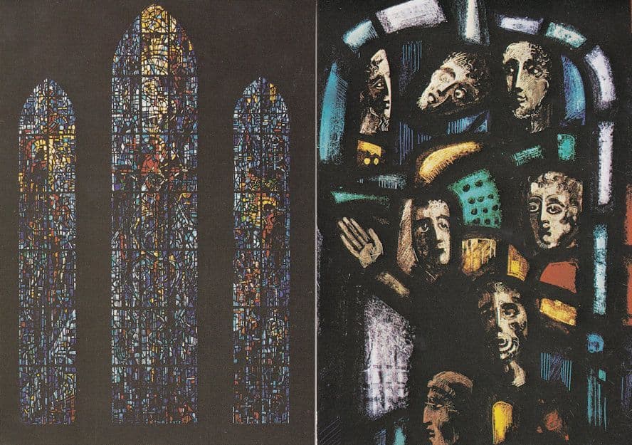 Salisbury Cathedral Stained Glass Prisoners Of Conscience Window 2x Postcard s