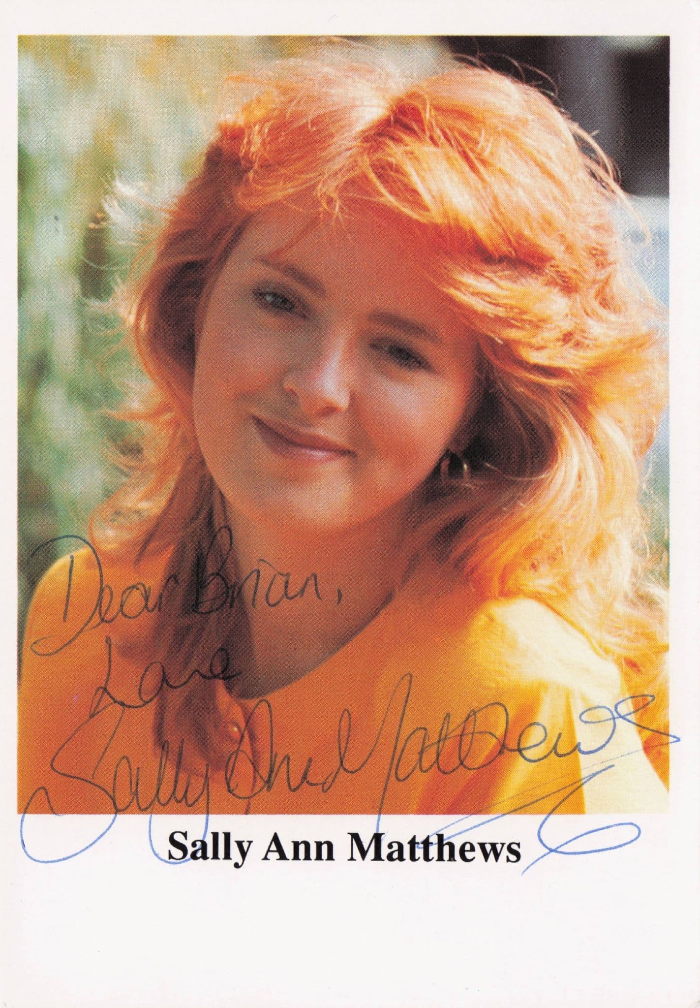 Sally Ann Matthews Coronation Street Sexy Hand Signed Photo