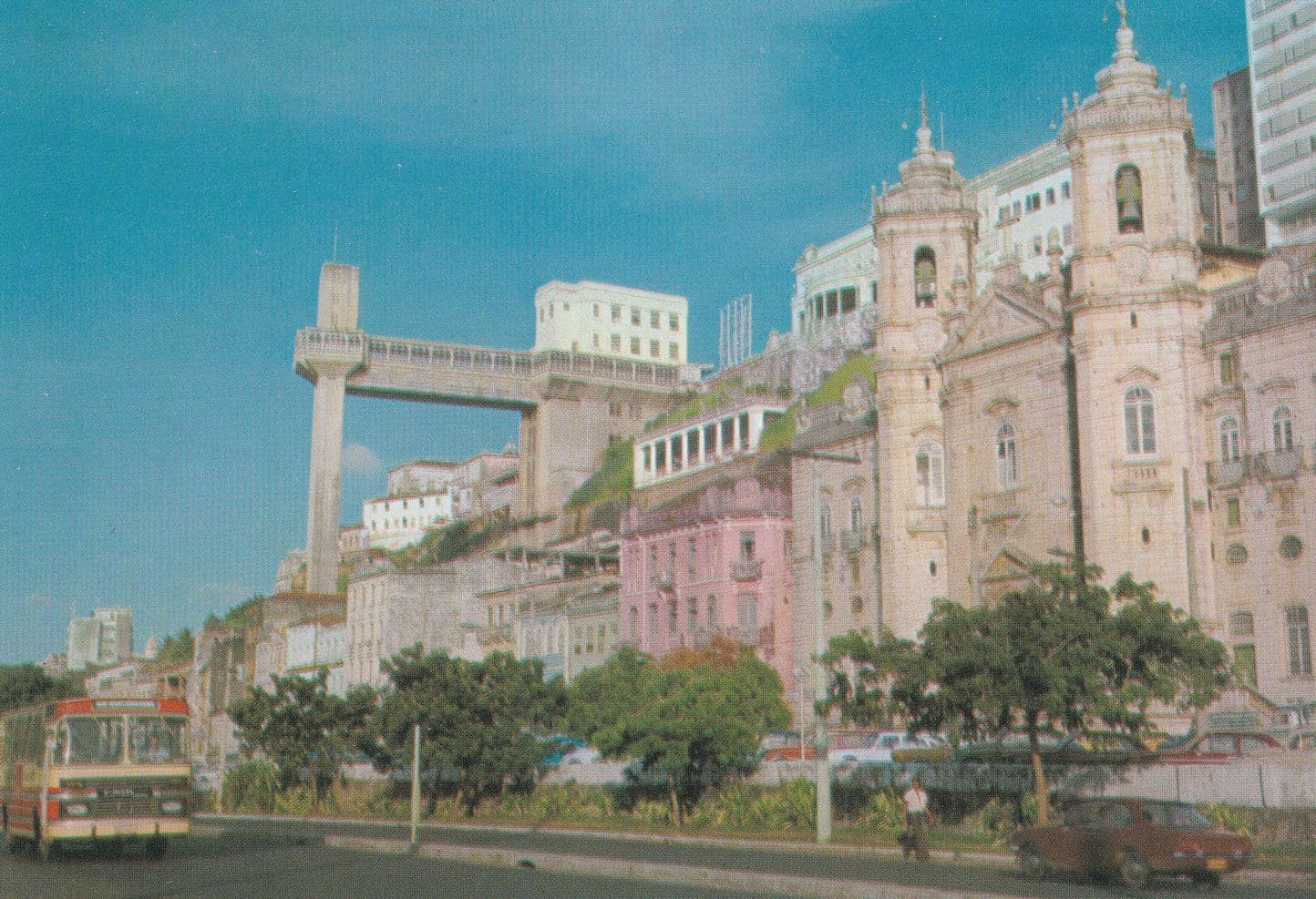 Salvador Church Of Our Lady Of Conceicao De Praia Postcard