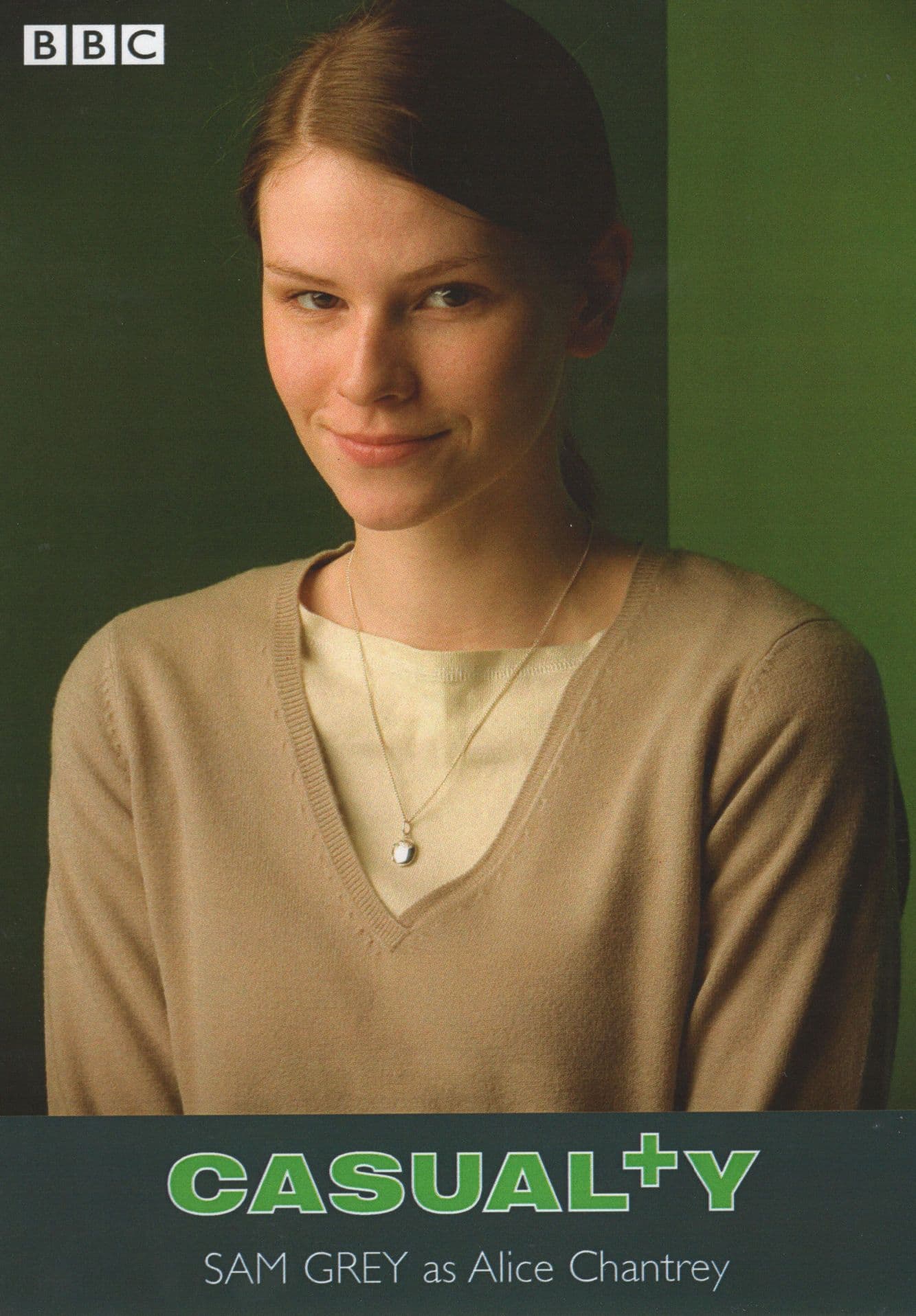 Sam Grey Casualty Unsigned BBC Rare Cast Card Photo
