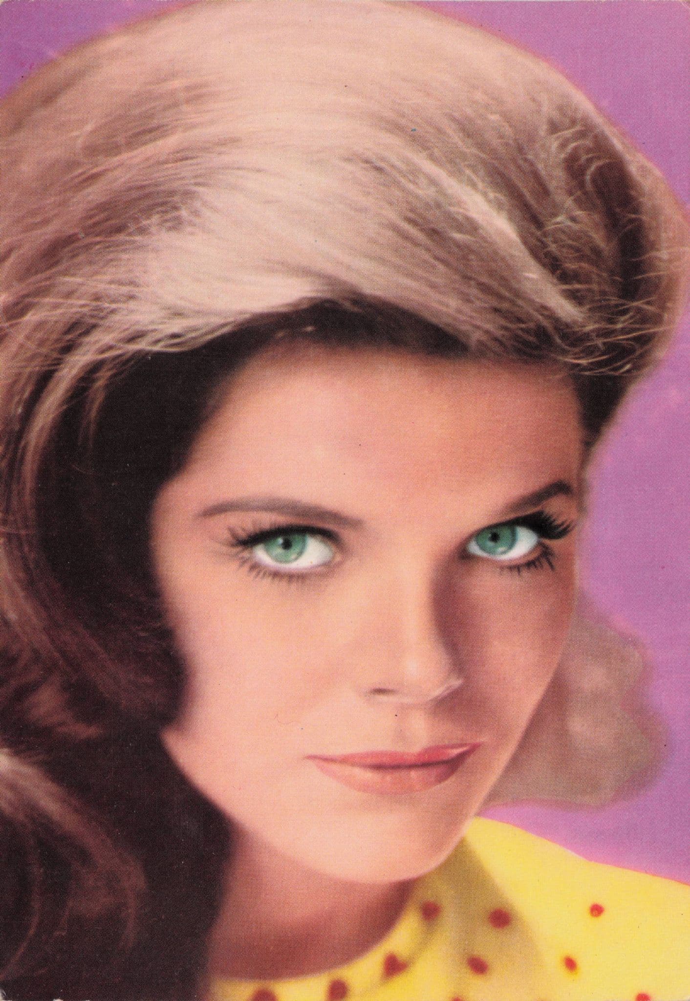 Samantha Eggar Vintage 1960s Rare Spanish Postcard
