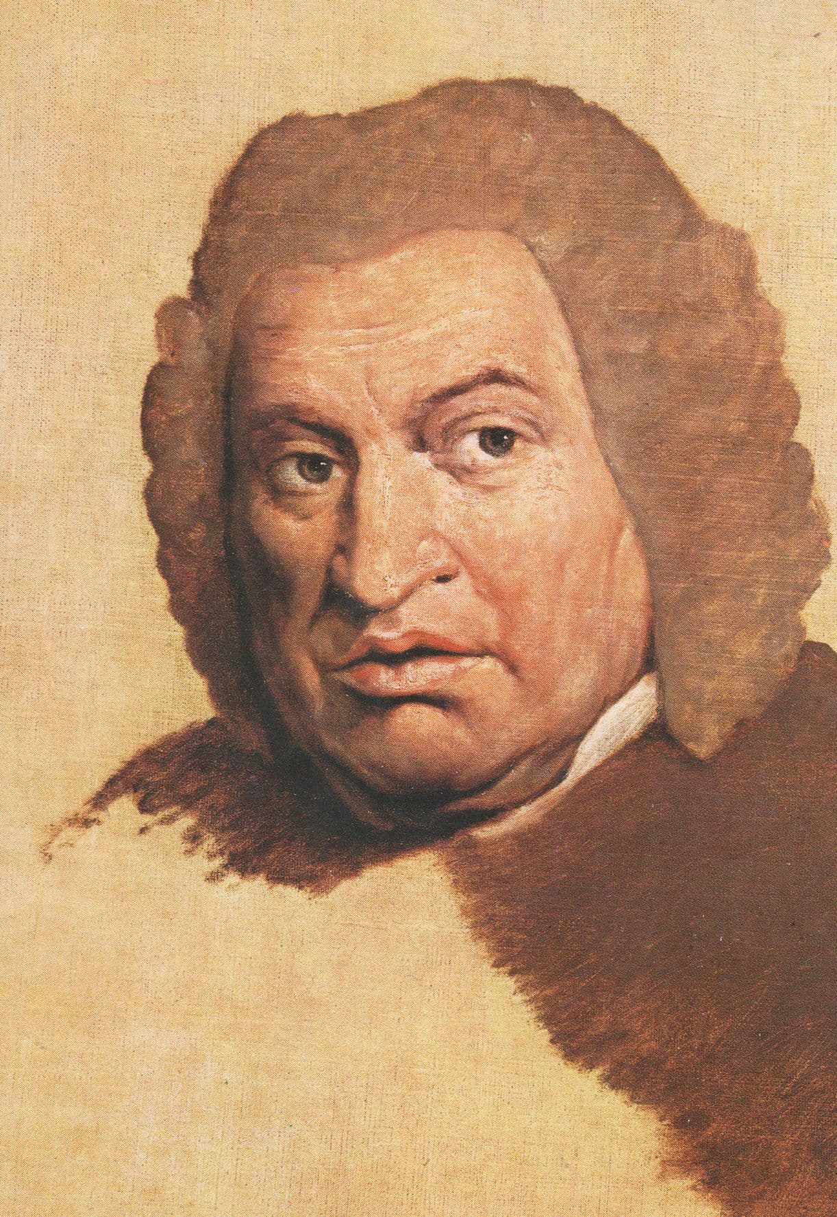 Samuel Johnson Poet National Portrait Gallery Painting Postcard