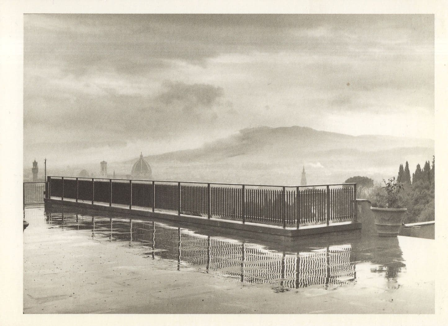 San Miniato Disaster Weather Italian Postcard