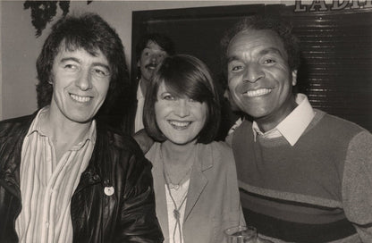 Sandie Shaw Bill Wyman Rolling Stones Kenny Lynch Press Photo