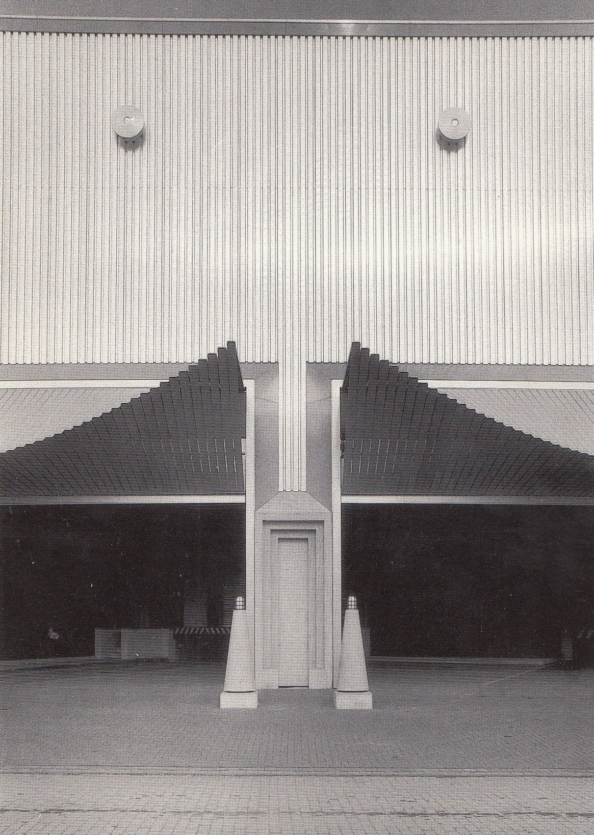 Santiago Calatrava Ernstings Warehouse Folding Doors Book Art Postcard