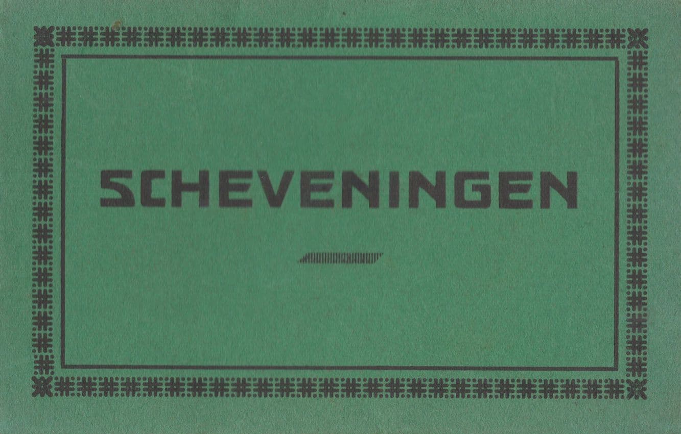 Scheveningen Holland Real Photo 10x Antique Postcard Book