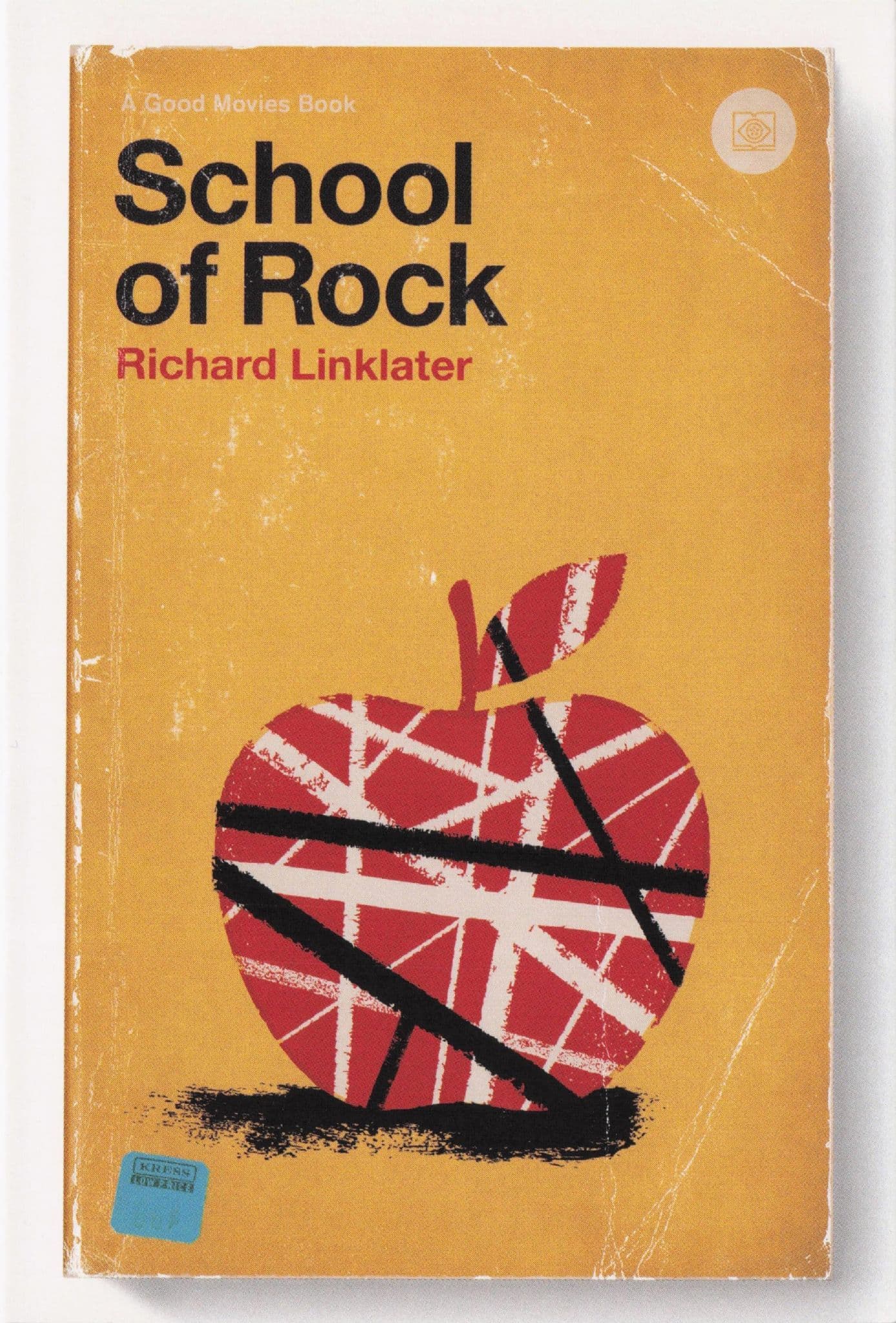School Of Rock Musical Richard Linklater Film Movie As Rare Old Book Cover Postcard