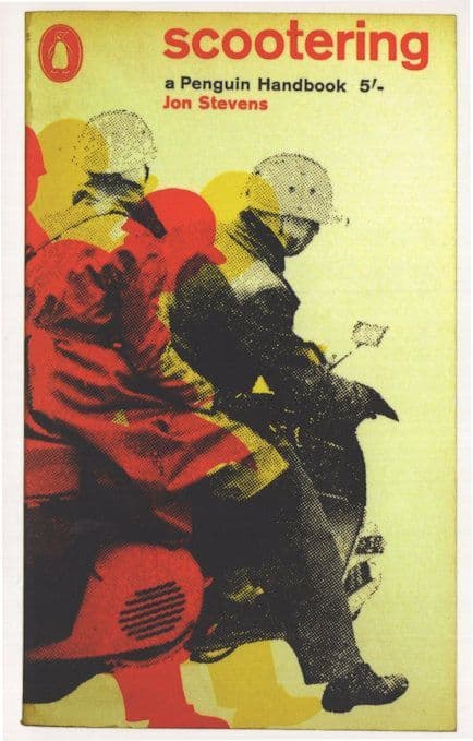 Scootering 1962 Moped Scooter Book Postcard