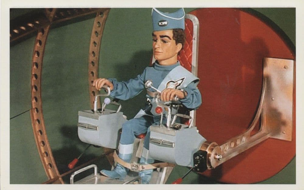 Scott Tracy In Debut Thunderbirds Episode 1 TV Show Postcard Postcard Scott Tracy In Debut Thunderbirds Episode 1 TV Show Postcard Postcard