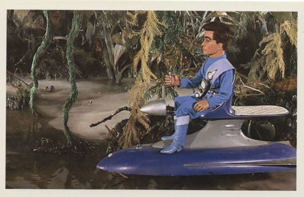 Scott Tracy Thunderbirds Attack Of The Alligators TV Show Postcard