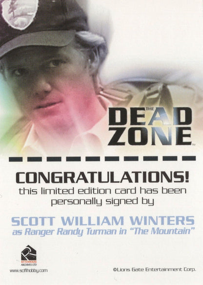 Scott Winters The Dead Zone Hand Signed Autograph Photo Card