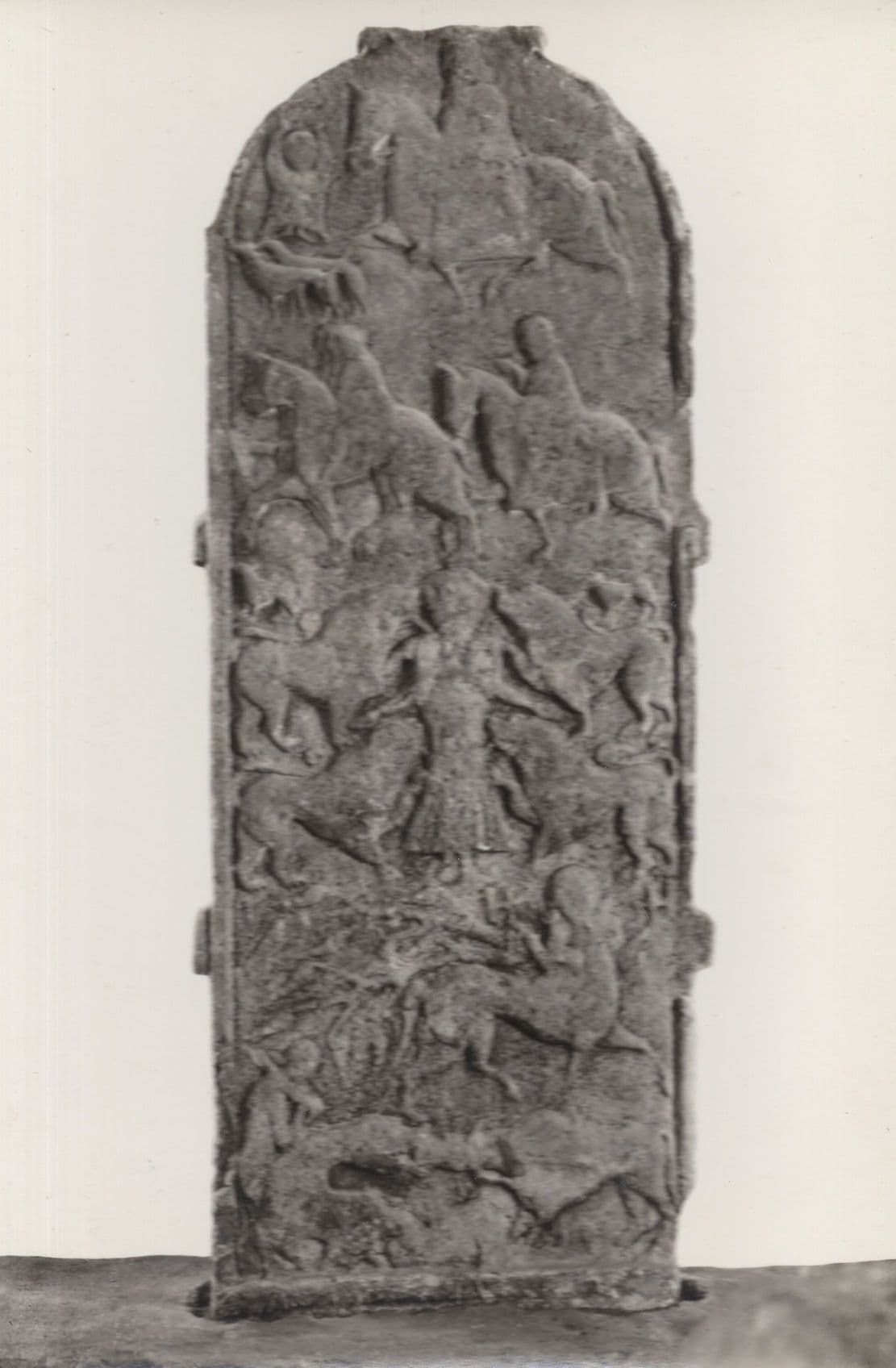 Sculptured Stone Meigle Museum Perthshire Real Photo Postcard
