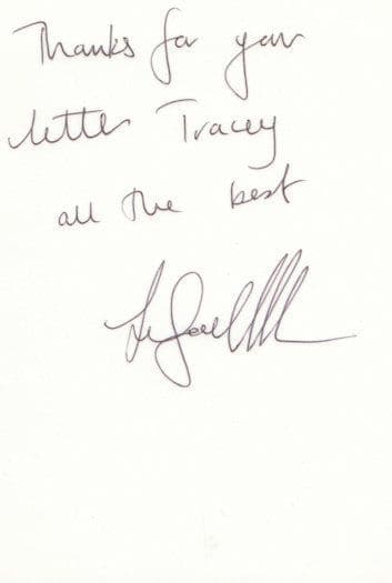 Sean Gallagher Silent Witness Heartbeat Rock Rivals Hand Signed Photo