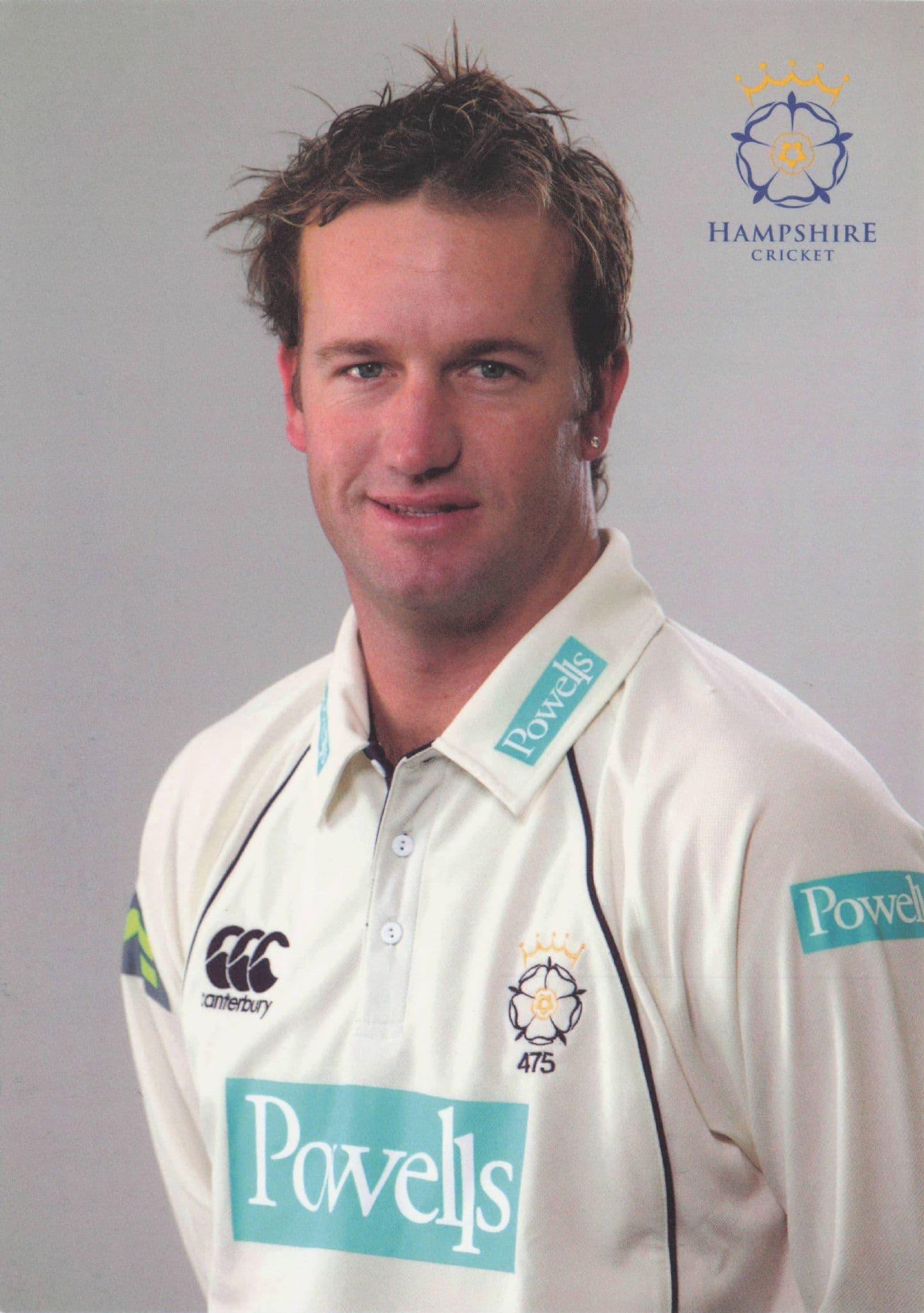 Sean Michael Ervine Hampshire Cricket Team Player Rose Bowl 2008 Postcard