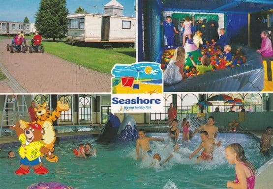 Seashore Holiday Park Caravan Site Great Yarmouth 1980s Postcard