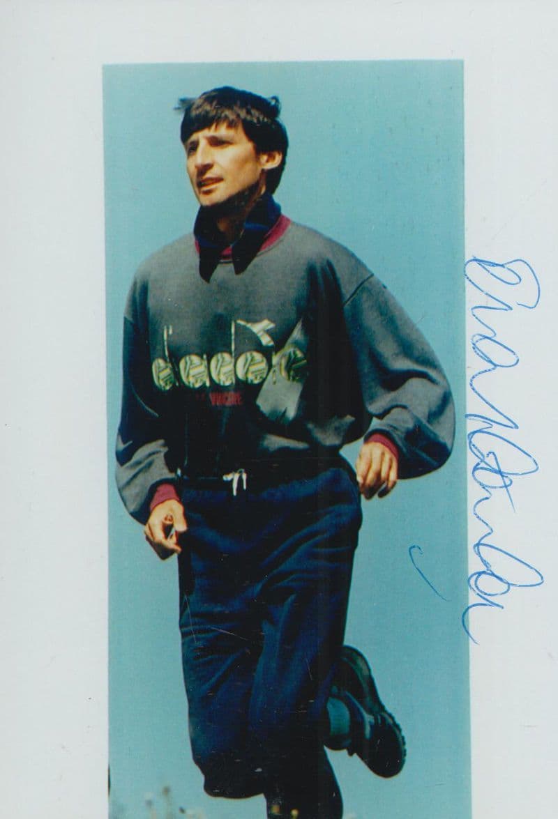 Sebastian Coe Vintage Hand Signed Photo