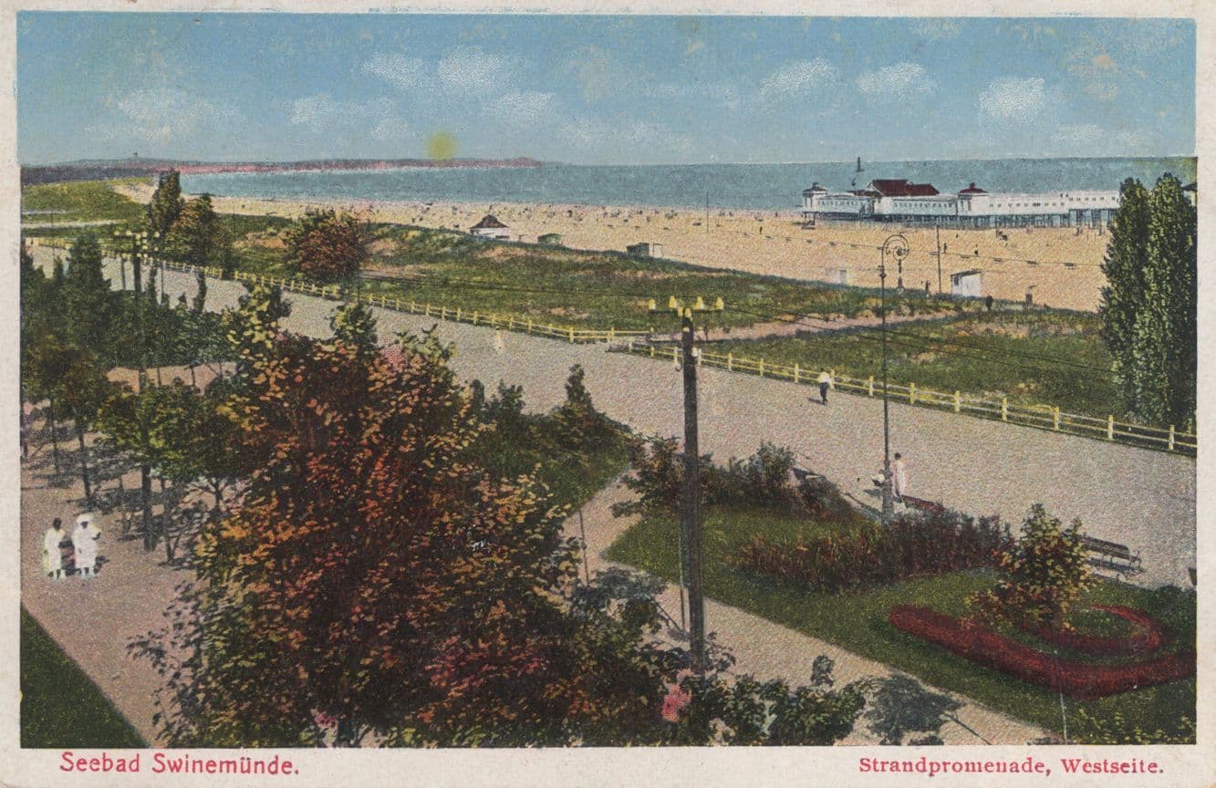 Seebad Swinemunde German Old Postcard