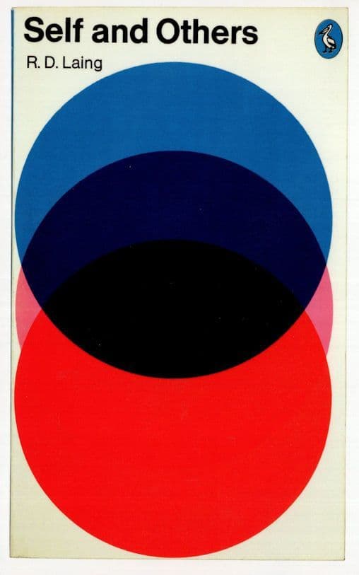 Self & Others RD Laing 1975 Book Postcard