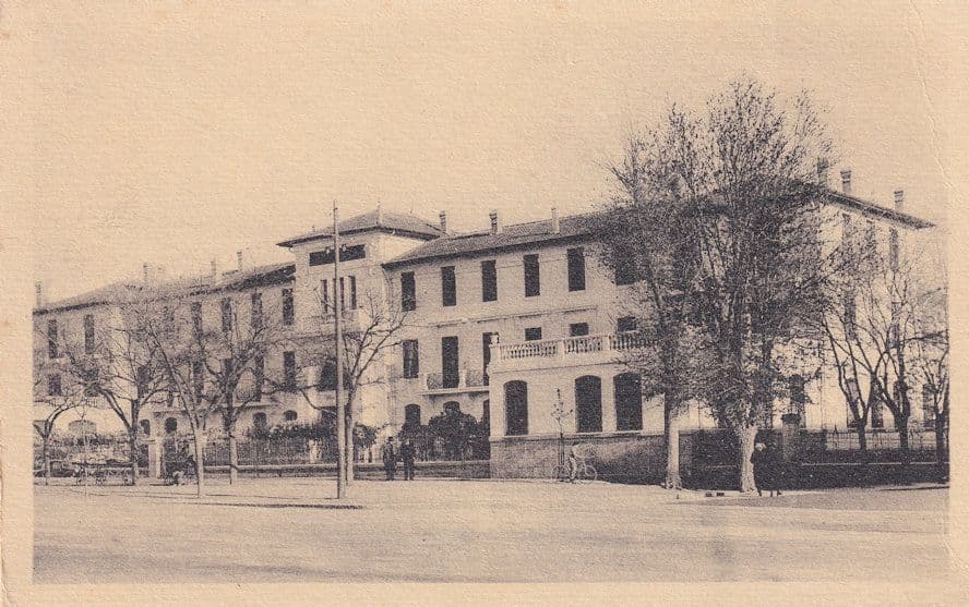 Setif College Colonial Secondary School Algeria Arabic Old Postcard