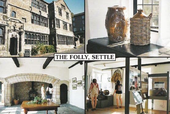 Settle Yorkshire Musuem Pottery Crafts Postcard
