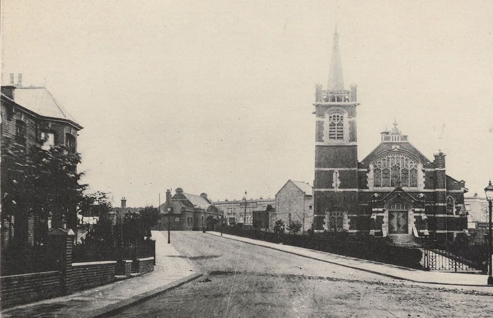 Seven Kings Road Essex in 1900 Postcard