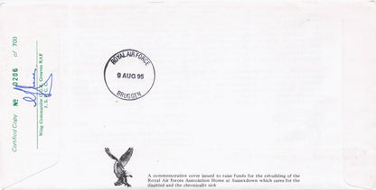Shakespeare Globe Theatre Military Squadrons Of The Royal Air Force Hand Signed FDC