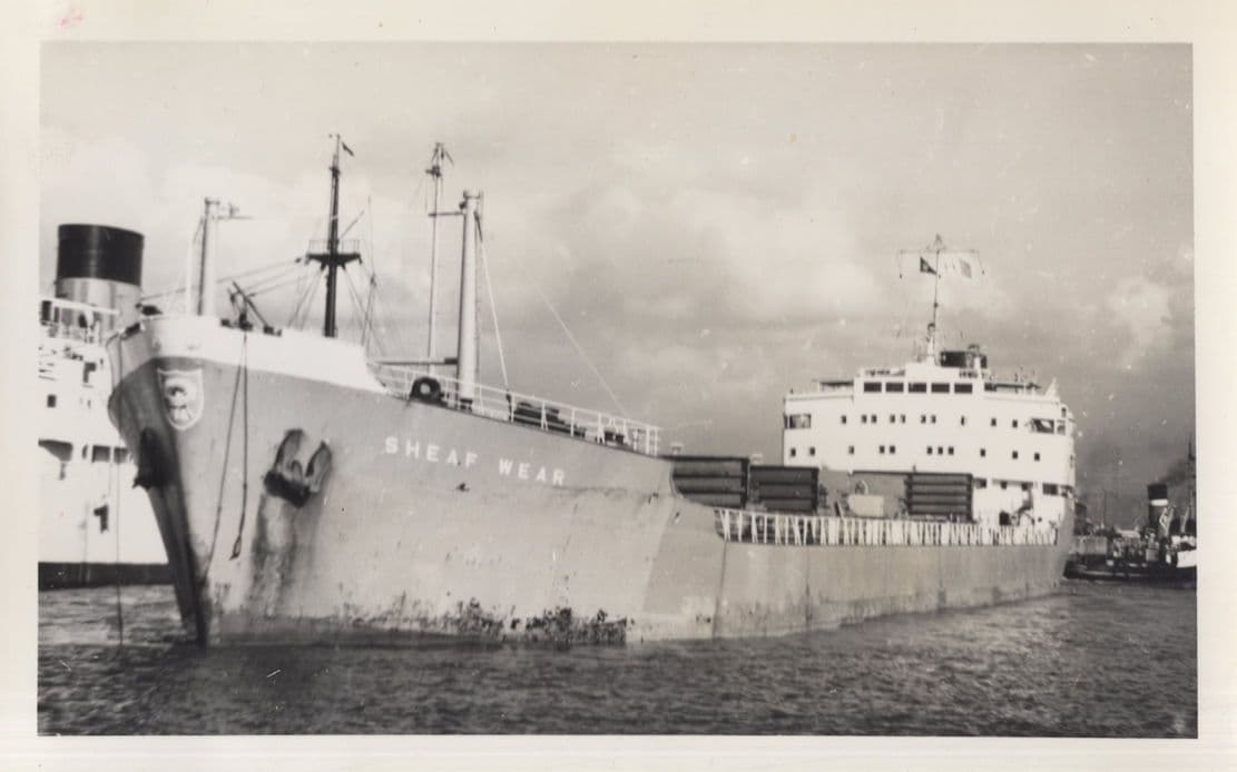 Sheaf Wear Motor Vessel James Laing Deptford Rare Photo
